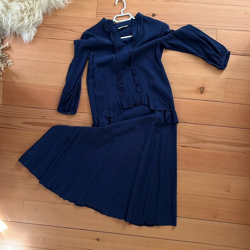 Toast Long Tiered Dress